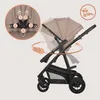 Lionelo Bianka 3in1 Kinderwagen, Autotransporter, Autositz, Produktbild-Vorschau 10