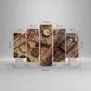 Bild auf Leinwand - Leinwandbild - 5 Teile - Kartographie Produktbild-Vorschau 3