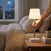 Edle LED Tischleuchte dimmbar & aufladbar: Akku Produktbild-Vorschau 1