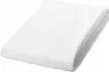 A folded white mattress protector is shown on a white background. Produktbild-Vorschau