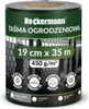 Taśma ogrodzeniowa 19cm x 35m Heckermann - Zielona Podgląd zdjęcia produktu 4