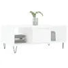 Couchtisch Weiß 90x50x36,5 cm Holzwerkstoff Produktbild-Vorschau 3