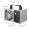 A product shot of an ozone generator with dimensions indicated. Produktbild-Vorschau
