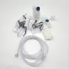 A collection of nebulizer parts laid out on a white background. Produktbild-Vorschau