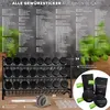 Gewürzregal Set Schwarz | Stehend oder Wandmontage | 24 Produktbild-Vorschau 5
