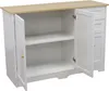 Milani Home - comodino armadietto 3 ante e 2 cassetti 110 x Anteprima dell’immagine prodotto 2