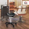 HOMCOM Tabouret à roulettes Tabouret pivotant réglable en Voir les images du produit 2