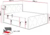 MIRJAN24 Boxspringbett Crystal Lux, Stilvoll Doppelbett, Produktbild-Vorschau 3