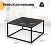 COSTWAY Couchtisch Marmor Optik, rechteckiger Kaffeetisch Produktbild-Vorschau 7