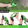 Akku-Grasschere, Heckenschere, elektrischer Strauchschere 2 Produktbild-Vorschau 7