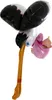 49"/125cm 3D Folienballon Baby Girl Storch Produktbild-Vorschau 3