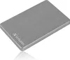 A close-up, angled view of a silver Verbatim external hard drive on a white background. Náhled obrázku produktu