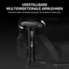 Close-up of a gaming chair's adjustable armrest with text highlighting its features. Produktbild-Vorschau