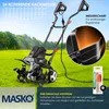 MASKO® Motocoltivatore elettrico, 1500W, larghezza di Anteprima dell’immagine prodotto 4