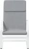 relaxační křeslo vidaXL Light Grey Fabric Náhled obrázku produktu 4