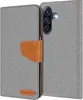 A flip case for a smartphone is shown open, revealing the phone's camera module. Náhled obrázku produktu