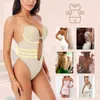 Dámske body tvarujúce zoštíhľujúcu podprsenku pre šaty bez Náhľad obrázku produktu 9