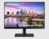 A Samsung professional monitor displaying a city skyline. Produktbild-Vorschau
