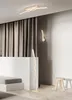 Plafoniera LED, sabbia, forma a onda, L 79 cm Anteprima dell’immagine prodotto 7