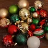 Christbaumkugeln Set 44 Metallic Lackiert Widerstandsfähig Produktbild-Vorschau 5