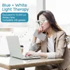 Lichttherapiebrille, blau-weiße UV-freie Produktbild-Vorschau 3
