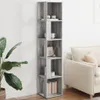 vidaXL Półka narożna szara Sonoma 33x33x164,5 cm materiał Podgląd zdjęcia produktu 2