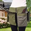 Zahradní nářadí Belt plátno pasu nástroj brašna s kapsami Náhled obrázku produktu 8