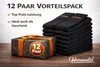 12 Paar Thermosocken Herren 39-42 Baumwolle - Warme Produktbild-Vorschau 3