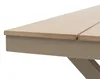 Gartentisch ISOLA, WPC Holzoptik, champagner – wetterfest Produktbild-Vorschau 5