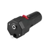 A black electric grill motor with a red button, shown against a white background. Produktbild-Vorschau