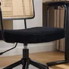 Silla de oficina de chenilla con respaldo trenzado, Vista previa de la imagen del producto 5