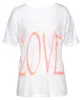 VIVANCE V-Shirt weiß-neonorange Größe 36/38 Produktbild-Vorschau 2