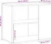 vidaXL Beistellschrank Artisan-Eiche 60x30x50 cm Produktbild-Vorschau 7