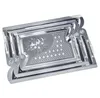 Kinghoff set di 3 vassoi da portata in acciaio KH4743 Anteprima dell’immagine prodotto 1