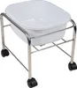 Wagen mit Pediküreschale - Chrom Produktbild-Vorschau 1