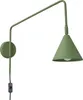 Applique NOX vert olive 1xE14 10W acier 30x61x14cm Sollux Voir les images du produit 1