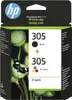 HP 305 2er-Pack Cyan/Magenta/Gelb/Schwarz Original Produktbild-Vorschau 67