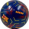 A close-up studio shot of an FC Barcelona soccer ball. Podgląd zdjęcia produktu