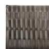 vidaXL Paravent 5-tlg. Grau Poly Rattan Podgląd zdjęcia produktu 6