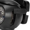 A close-up view of a black security camera, showing the MicroSD card slot. Anteprima dell’immagine prodotto