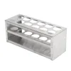 Support pour tubes à essai, acier inoxydable 304, support Voir les images du produit 7