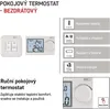 Pokojový manuální bezdrátový termostat P5614 Podgląd zdjęcia produktu
