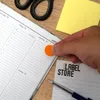 DULA runde Etiketten, Orange, 35 mm, Verschlusssiegel Produktbild-Vorschau 5