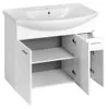 Aqualine ZOJA onderkast, 82,8 x 74 x 34,3 cm, wit Productafbeelding-voorbeeld 2