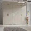 Kleiderschrank, Drehtürenschrank Kaschmir mit Ablageflächen und Kleiderstangen Breite 250 cm Produktbild-Vorschau