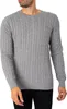 Gant Pullover Rundhalsausschnitt grau einfarbig 100% Produktbild-Vorschau 12