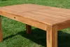 AS-S Wuchtiger Echt Teak Bigfuss Gartentisch 180x90 Produktbild-Vorschau 7