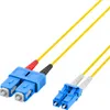 ProfiPatch Glasfaserkabel LWL Patchkabel Duplex LC-SC Produktbild-Vorschau 2