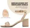 Sandały Damskie Na Słupku Eleganckie Stabilne Wygodne Podgląd zdjęcia produktu 4