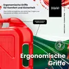 DQ-PP Kraftstoffkanister mit flexiblem Ausgießer | 5x 10 Produktbild-Vorschau 5